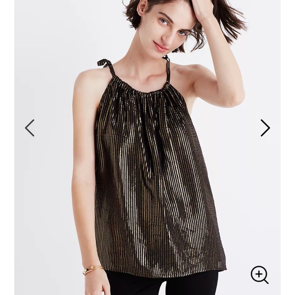 MADEWELL Striped Cami Top 8 EUC